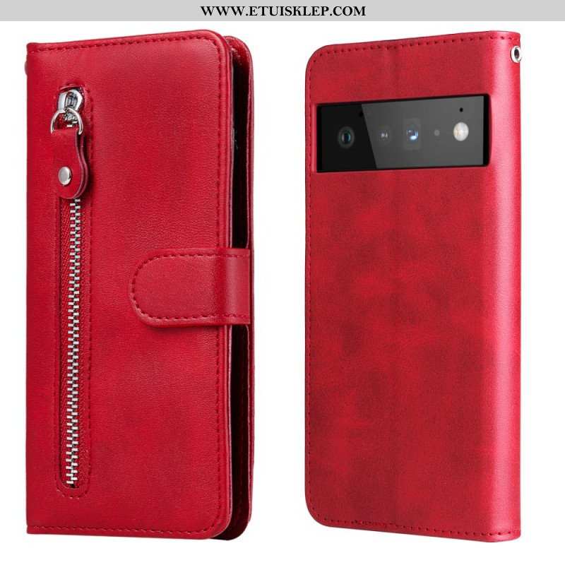 Obudowa Etui Na Telefon do Google Pixel 6 Pro Zabytkowa Portmonetka